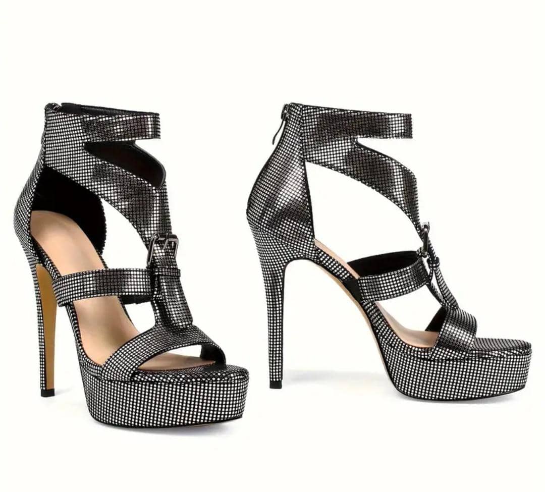 High heel sandals