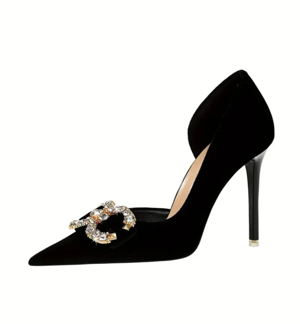 pointed toe stiletto heels